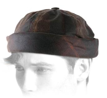 bonnet docker beton ciré Miki Waterproof Checks