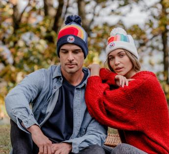 Bonnet de ski - Homme, Femme, Enfant - Bonnet de montagne - Bonnet snow