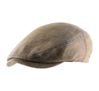  Driver Cap Linen Glencheck