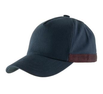 Casquette laine marron foncé Water-Repellent doublée coton Göttmann - Kausia