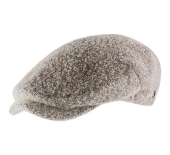 Casquette plate beige Romando