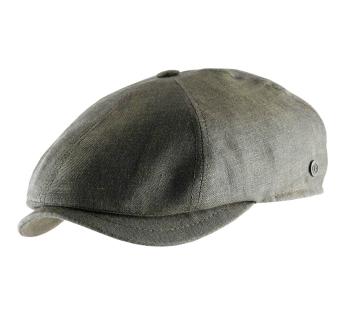 Casquette plate lin Hamses