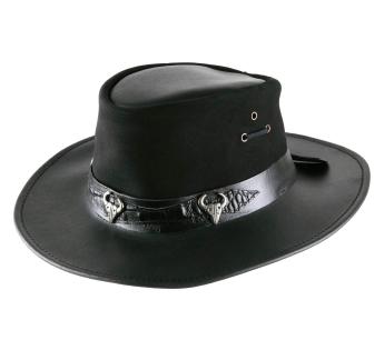 Chapeau Cowboy Femme Cuir