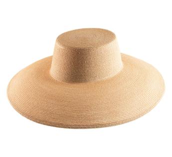 Chapeau large bord paille Ines Fino