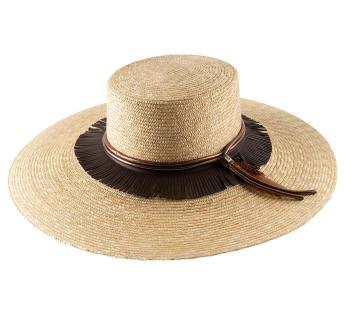 Chapeau de Paille Pompon Liberty B Tagada