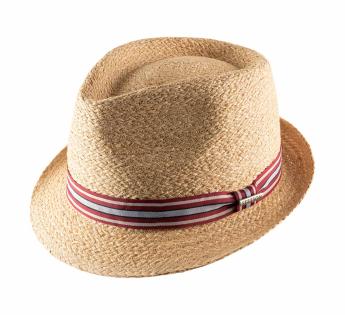 Chapeau raphia Reyes Trilby