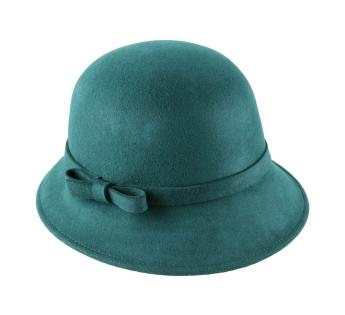 EGROOV Chapeau Femme Filles Chapeau Bonnet Femme Cloche Chapeau Dames  irrégulier pêcheur Chapeau Femmes Hiver Feutre Cadeaux pour Femmes