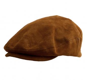casquette cuir velours Driver Cap Suede