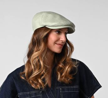 Casquette plate en lin Haywood/738