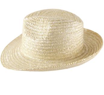 chapeau personnalisable Mon Fedora Paille Cousu