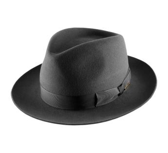 Chapeau Borsalino Homme gris anthracite – Allure