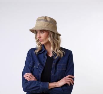 Bob été Kangol Distressed Cotton Mesh Bucket