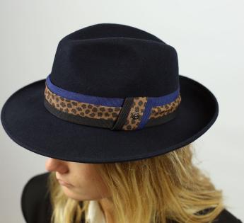 Chapeau motifs léopard Léo