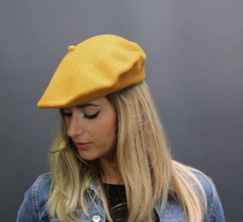 Marron Béret laine Paname