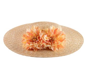 chapeau femme fleurs Adele
