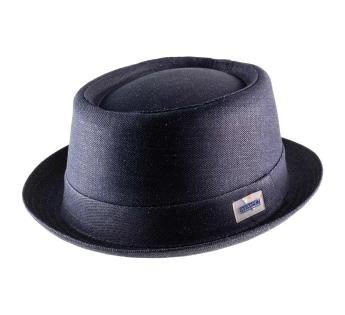 Chapeau Fedora Sol Paille Raphia Bleu- Barts Reference : 10224