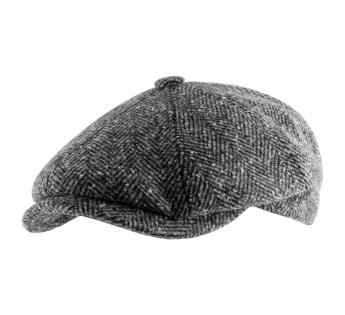 La casquette laine doublée et matelassée Homme GRIS FLERS