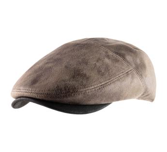 Casquette béret imitation cuir Dooker