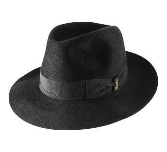 Chapeau borsalino en paille et bande noire adulte : Deguise-toi, achat de  Accessoires