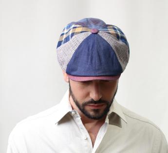 Béret casquette écossaise Kioto Multi