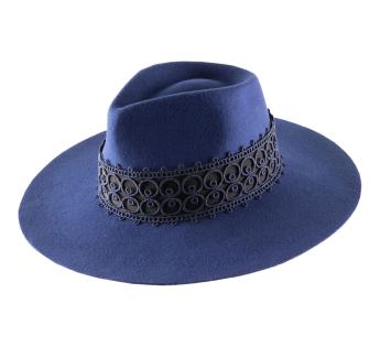 Chapeau bord applati Aloïse