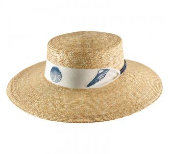 Chapeau paille large Elina