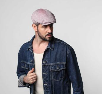 Casquette béret rose Arrigo