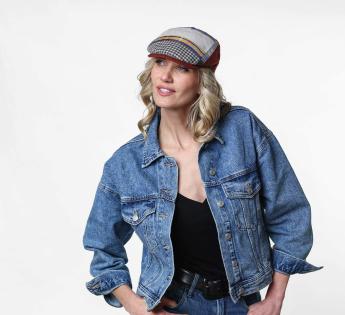 Casquette patchwork lin Morgado