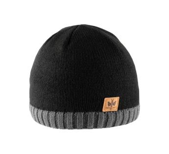 Bonnet laine homme Bergeron chaud et solide Coloris Noir