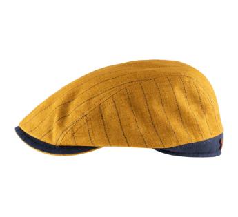 Casquette béret jaune Matera-3