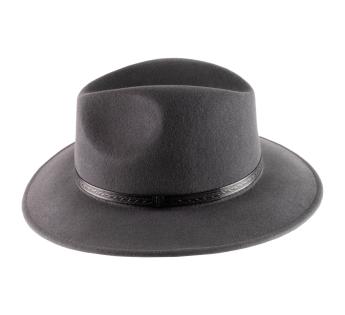 Chapeau traveller chaud Cachemire Leather Belt