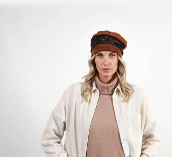 Chapeau femme bordeaux hiver, bonnet beret laine tendance livré 48h!