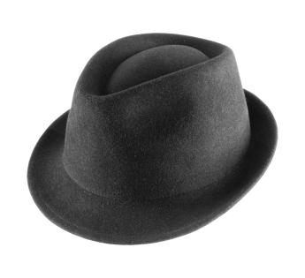 chapeau trilby feutre lapin Lucas Luxe