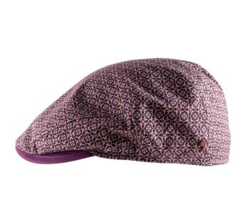 casquette plate violette Bristol-9