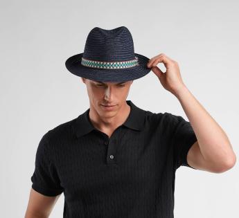 chapeau trilby paille abaca Paul