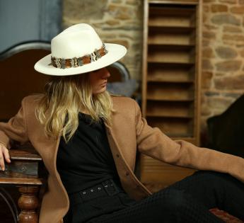 chapeau fedora femme Roberta