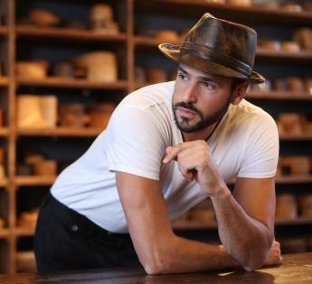Chapeau trilby cuir Marlie 