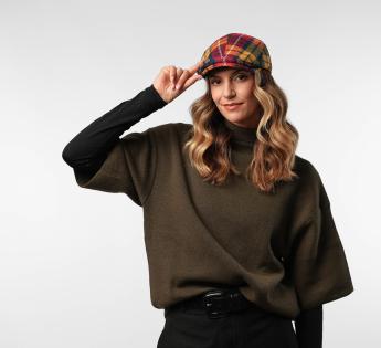 Casquette cache nuque en tweed Jackson-k/634