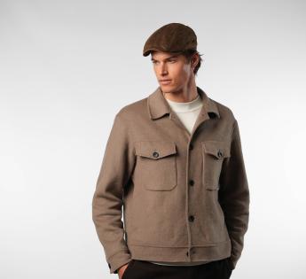 Casquette imitation cuir Prato Vin