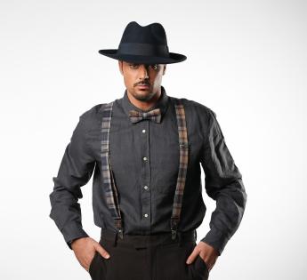 Bretelles Tartan Saxe