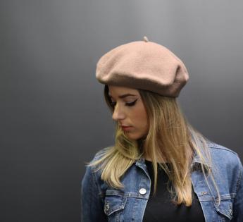 Marron Béret laine Paname