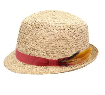Mon Trilby Raphia B Couture
